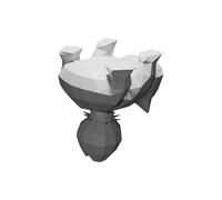 Statuetta Ivysaur Pokemon Personaggio Modello Decorativo Stampato in 3D