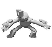 Statuetta MagnetMan Robot Master da MegaMan 3 Personaggio Capcom Figura