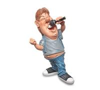 Statuetta Mestieri Les Alpes Il Cantante 014 77031 Collezione Caricatura