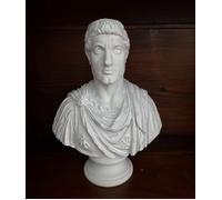 Statuetta Mezzo Busto in 3D - Costantino il Grande , Imperatore Romano - 18cm