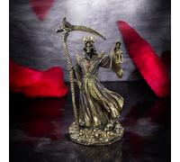 Statuetta Morte Grimmber con corona e falce Gotico Veronese WU78167A4