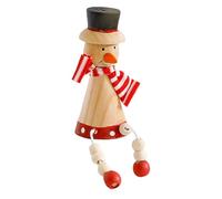 Statuetta natalizia - Scultura | Statue in legno fatte a mano | Figurine per armadio, scrivania, scaffale, scrivania, mensola del , decorazione invernale stagionale per la casa