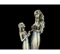 STATUETTA NUZIALE SPOSA CON DAMIGELLA VERONESE (WU73413A4)