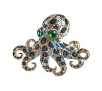 Statuetta Octopus - Scultura Creatura Marina Decorativa, Arte Oceano Dipinta A Mano | Statua Di Polpo Realistica, Decorazione Per La Casa, Resina Marina Animale Da Collezionare, Ornamento M