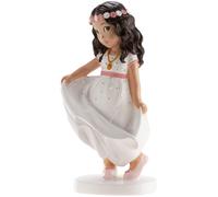 Statuetta per torta di comunione per bambina, 16 cm