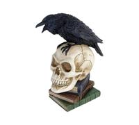 Statuetta Poes Raven Alchemy Gothic (20.3 Cm)