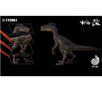 Statuetta Raptor Dinosauro Nanmu Studio White Queen, Ciondolo Sfortuna,...