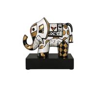 Statuetta Romero Britto - Golden Great India 2 Pop Art