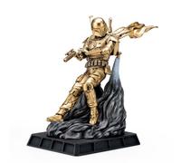 Statuetta Royal Selangor Boba Fett Battle Ready con licenza ufficiale, edizione
