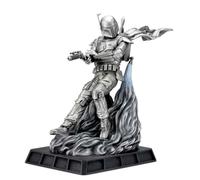 Statuetta Royal Selangor Star Wars Boba Fett Battle Ready con licenza ufficiale