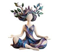 Statuetta scultorea "Armonia Interiore" per l'arredamento della casa, scultura moderna, ornamento per soggiorno e camera da letto, oggetto decorativo la consapevolezza, regalo il Roba La (E, One Size)