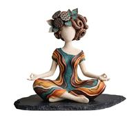 Statuetta scultorea "Armonia Interiore" per l'arredamento della casa, scultura moderna, ornamento per soggiorno e camera da letto, oggetto decorativo la consapevolezza, regalo il Roba La (B, One Size)