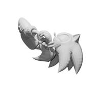 Statuetta Sonic il Riccio Modello da Scrivania Decorazione Stampata 3D