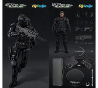 Statuetta Splinter Cell Blacklist FigScript Sam Fisher 1/12 collezione videog...