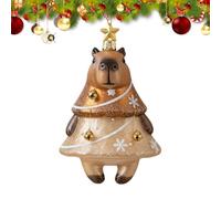 Statuetta stagionale, arte di di ispirazione, spiaggia trovata, ciondolo per albero di rifilatura, scultura di fauna selvatica, elemento spazio abitativo interno, ornamento