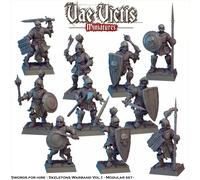 Statuetta stampa 3D Wargame Vae Victis - Guerrieri scheletrati in armatura