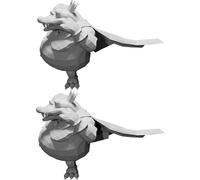 Statuetta Stile Amiibo King K Rool 3D Stampato Personaggio Nintendo Gioco