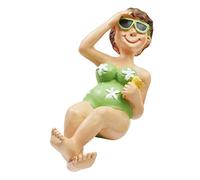 Statuetta turista bagnante per mini sedia a sdraio, circa6 cm