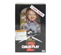 Statuetta ufficiale CHILD'S PLAY talking CHUCKY Mezco 38 cm bambola parlante