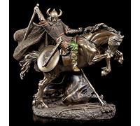 Statuetta vichinga grande sul cavallo nella battaglia - Veronese