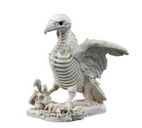 Statuetta Vulture | Resin Skeleton Animal Tabletop Ornamento - Statuetta da Collezione per Il Soggiorno della Camera da