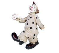 Statuette artistiche di Famiglia - Statua di Clown da Circo, Decorazioni Creative per la casa, Statuette artistiche da Collezione, Artigianato Fatto a Mano, Scultura in Resina di Bambola Clown, adatt