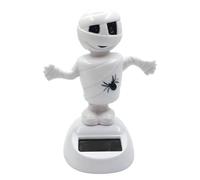 Statuette danzanti - Ornamento da tavolo oscillante di Halloween | Statuetta solare in ABS da 1 pezzo con design oscillante del fantasma di Halloween per la decorazione della scrivani