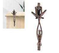 Statuette Decorative Casa, Scultura Decorativa Di Coppia Danzante, 19.3 X 6.3cm / 7.6 X 2.5in Statuetta in Resina Scultura Moderna Elegante Statua Come Simbolo Di Amore E Affetto Decorazione Ideale