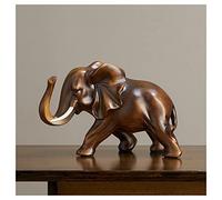 Statuette di elefanti con tronco in su Feng Shui Decorazioni da...(Style1)