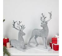 Statuette di renne, statuette estetiche da tavolo, di cervi per interni ed