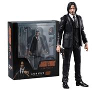 Statuette John Wick Capitolo 2 e 4 personaggio Keanu Reeves Film Cinema