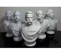 Statuette Mezzo Busto dei Re d'Italia / Napoli - Imperatori Entra e Scegli