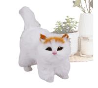 Statuette per gatti - Ornamenti per gatti | Scultura per gatti | Giocattoli per animali di peluche | Ornamenti per gatti per gli amanti dei gatti | Giocattolo per gatti da collezione in peluche |
