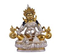 Statuette, Statue/Ornamenti Feng Shui, Decorazioni in Rame, Statua del Dio della ricchezza, Squisito Buddha Dipinto, Fascino Cinese della prosperità, Decorazione per la casa, Regalo, attira