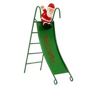 Statuina Babbo Natale Decorativa Per Casa In Resina 3D Carina E Divertente | Statuine Natalizie Babbo Natale Per Inverno Quotidiano Interni Festa Compleanno Uffici Casa Camera Appartam