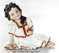 Statuina Biancaneve Porcellana di Capodimonte statuetta bambina bimba ragazza