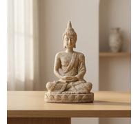Statuina Buddha spaziale simbolo consapevolezza per tranquillo arte sud-est asia