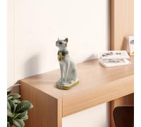 Statuina da collezione Bastet in resina fatta a mano per appassionati di arte eg