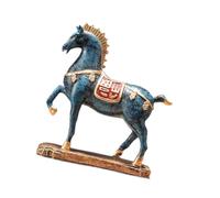 Statuina di cavallo Scultura di cavallo da collezione per sala da pranzo