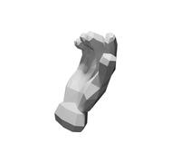 Statuina Master Hand Stampata 3D Super Smash Bros 64 Personaggio Nintendo
