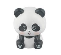Statuina panda portafortuna tradizionale ad energia solare panda nodo solare