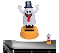 Statuine Danzanti a Energia Solare Accessorio Oscillante per Auto | Accessori Animati per Halloween da Cruscotto per Casa Soggiorno Veicolo Viaggio Interni Automobilistico
