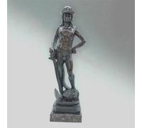 Statuine David Donatello Statuetta decorativa statuette collezione bronzo antico