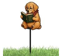 Statuine Decorative Per Vasi Di Piante Paletti Rustici Animali Che Leggono