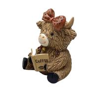 Statuine di per la Decorazione della Casa - Decorazione Per La Casa In Resina Con Tema Del Caffè - Statua Di Animale,Per La Camera Da La Libreria La Fattoria Il Posto Di Lavoro La Festa E La Vacanza