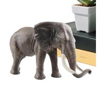 Statuine Elefante Decorazione Casa - Modello Educativo Elefante Asiatico | Scultura Decorativa per Primo Apprendimento per Camera da Letto Soggiorno Biblioteca Sala da Pranzo