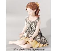 Statuine in Porcellana Statuina Capodimonte Statuetta Ragazza Statuette Bambina
