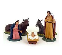 Statuine natività, presepe in terracotta siciliano, statuine in ceramica di Caltagirone fatte a mano