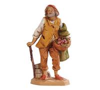 Statuine presepe: Pastore con canestro 12cm Fontanini 108