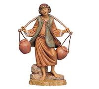 Statuine Presepe: Pastore con giare sulle spalle 19 cm Fontanini 327